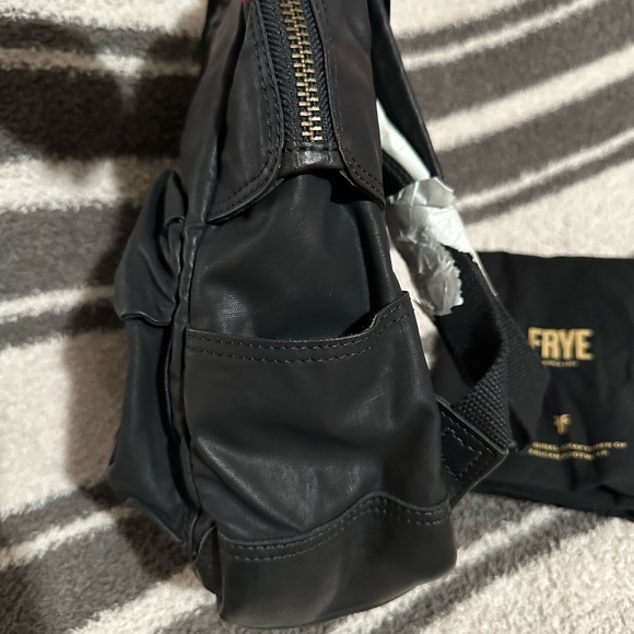 NWT Frye Small Scout Backpack-Black - Picture 3 of 5